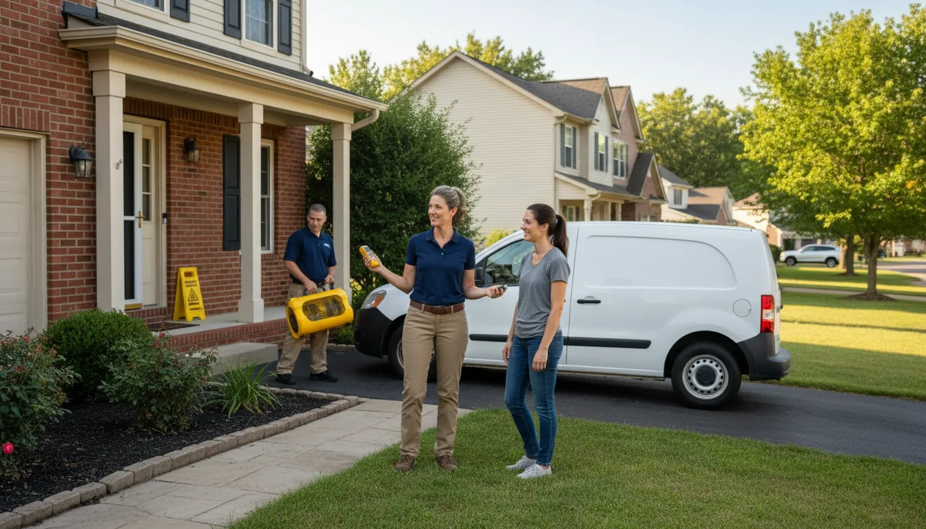 Water restoration image for Fire And Smoke Damage Restoration in Westfield, IN